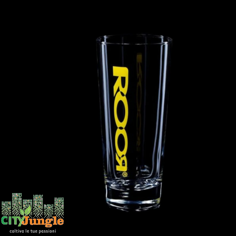 Roor - Bicchiere vetro Giallo